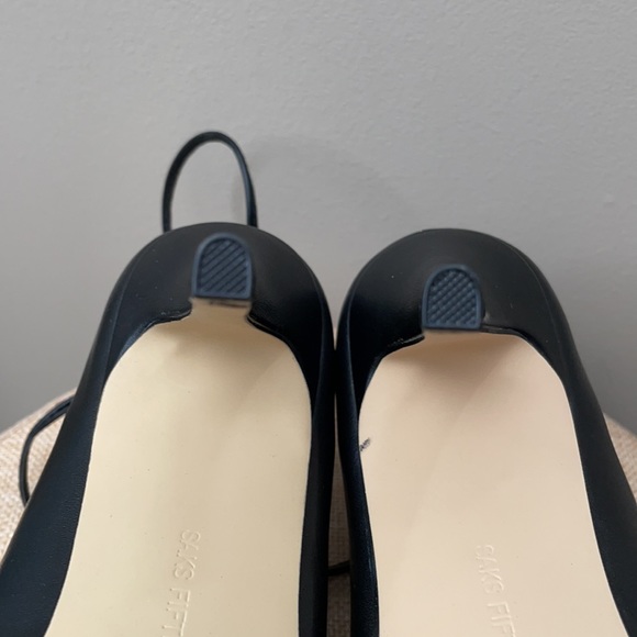 Sak’s Fifth Avenue Caitlyn too lace up heels 7 - Picture 7 of 10